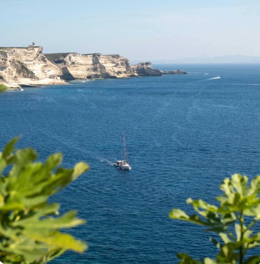 Vue mer Bonifacio